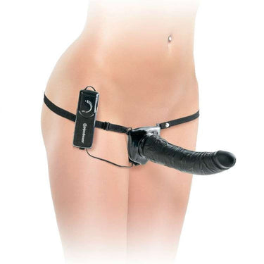 Strap-On Vibrante Deluxe con Punto G, Regolabile e Vibrazioni Potenti